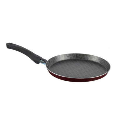 Блинница алюминиевая 25 см бордо Кружево Калитва Блинница алюминиевая 25 см бордо Кружево Калитва