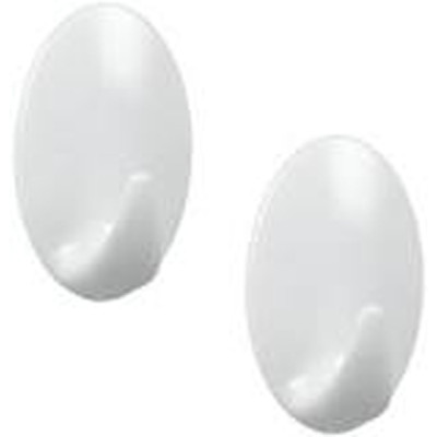 Набор пластиковых крючков 2 шт самоклеящихся Park