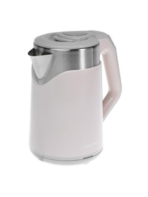 Чайник металлический электрический 1,8 л 1,5 кВт розовый HS-1019 HomeStar