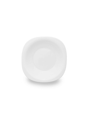 Тарелка стеклокерамическая суповая 19 см PO-230 White-Square Parsopal