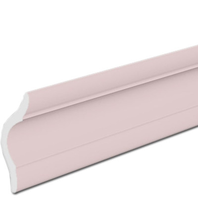 Плинтус экструзионный Р-02 розовый 1,0м 35х35мм Флекс Плинтус экструзионный Р-02 розовый 1,0м 35х35мм Флекс