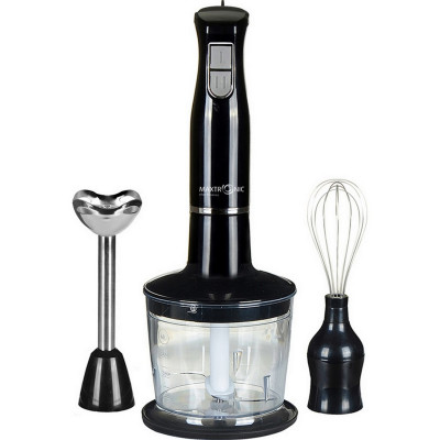 Блендер погружной 500 Вт пластик 2 скорости чаша 0,5 л черный Maxtronic