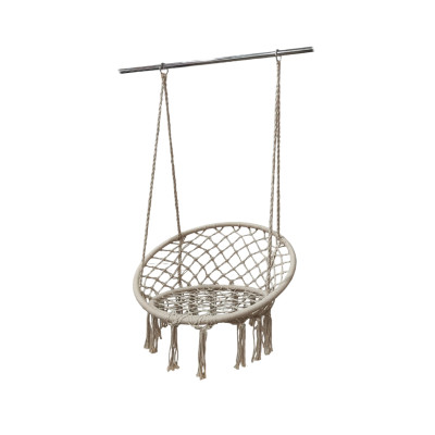 Кресло подвесное 60*80 см с бахромой хлопок без опоры Baizheng Кресло подвесное 60*80 см с бахромой хлопок без опоры Baizheng