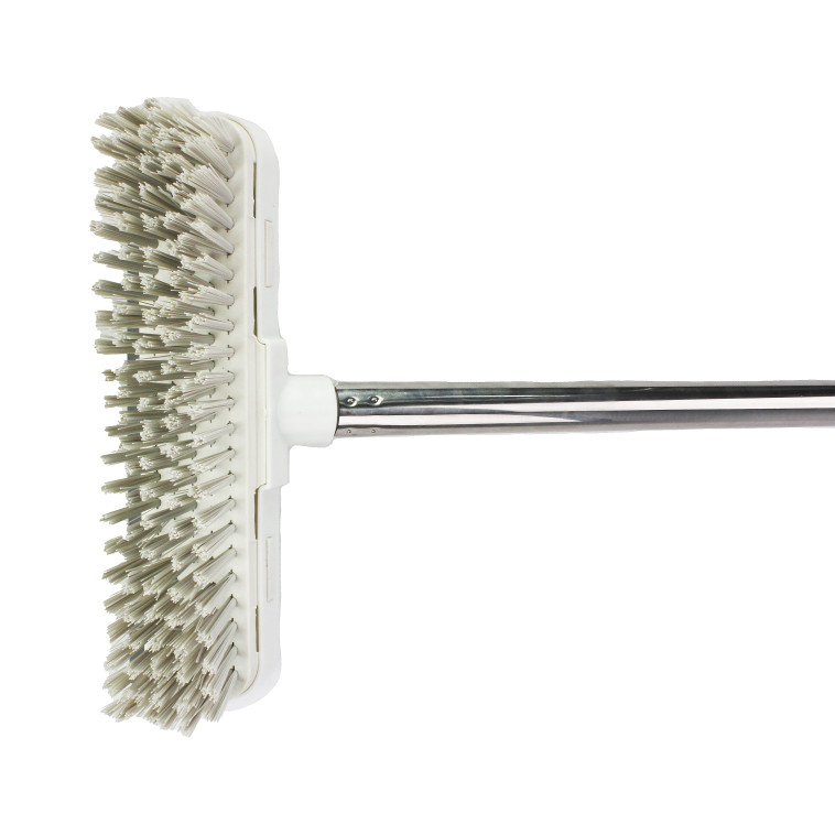 Фотография Веник пластиковый 23*136,5 см черенок металл микс BZ-1081 Baizheng