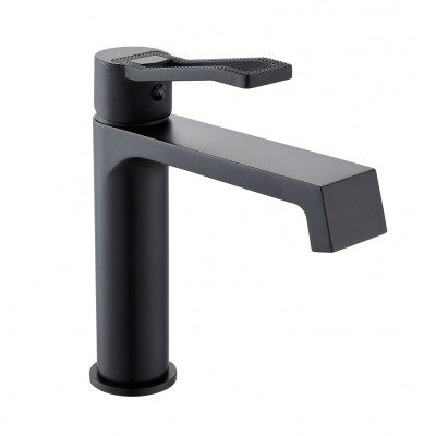 Смеситель KNOIS для умывальника однорыч. Латунь Черный (12) K100010-B