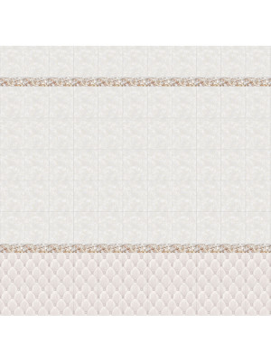 Панель ПВХ Офелия фон 2700*250*8мм Crystal