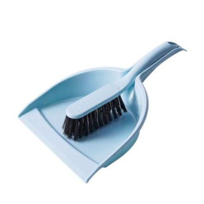 Набор пластиковый для уборки совок + щетка 30,5*21 см 25*3,5 см синий Baizheng Набор пластиковый для уборки совок + щетка 30,5*21 см 25*3,5 см синий Baizheng