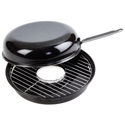 Сковорода ГРИЛЬ-ГАЗ стальная съемная ручка МРАМОР Good Grill