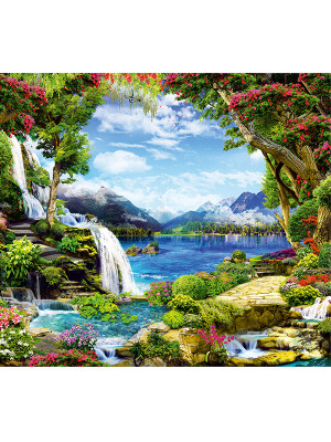 Горный оазис Фотообои 12л 294х260см Горный оазис Фотообои 12л 294х260см