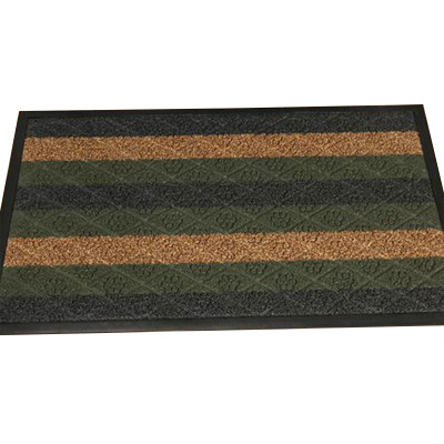 Коврик придверный BAIZHENG 60*90 (Welcome) желто-зеленый (Bay)