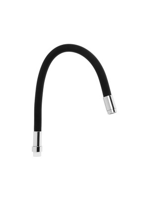 Излив силиконовый соед. Черный ACCOONA A470F-6