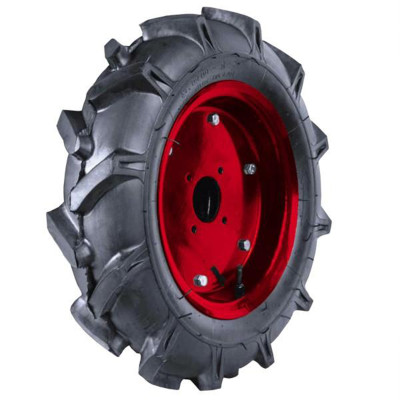 Колеса для мотоблока 4.00- 8 (пара, левое+правое) 4 отверстия