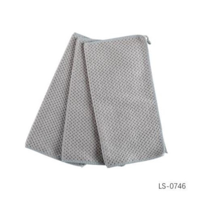 Салфетка полиэстер для уборки 3 шт 30*30 см с петелькой LS-0746 Baizheng