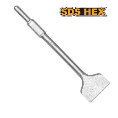 Зубило пика HEX 30*410*100 INGCO DBC0324103 Зубило пика HEX 30*410*100 INGCO DBC0324103