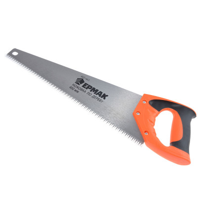 ЕРМАК Ножовка по дереву, 450мм, зуб 4мм. заточ. ЕРМАК Ножовка по дереву, 450мм, зуб 4мм. заточ.