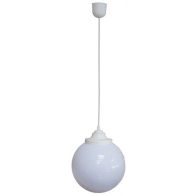 Светильник НСБ 02-60-251 УХЛ4 60 Вт, IP40, шар опал 250 мм, шнур белый TDM