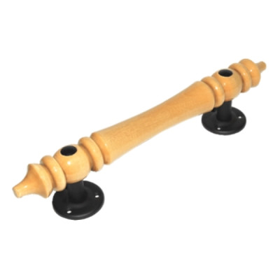 *Ручка скоба декоративная мод.18 270 светлая черный (10) D *Ручка скоба декоративная мод.18 270 светлая черный (10) D