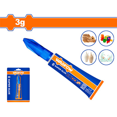 Супер клей 3 г WADFOW WGX1K01