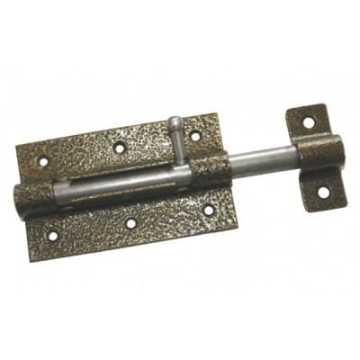 Задвижка дверная ЗД-08 цинк  100*61