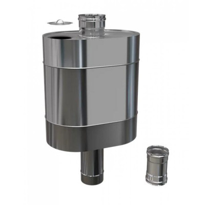 Бак эллиптический Таймыр 73л  на трубе Ф115 (AISI 201/1.0) FERRUM