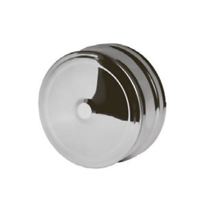 Заглушка внешняя д/трубы 430/0,5 мм нерж Ф115 нижняя FERRUM Заглушка внешняя д/трубы 430/0,5 мм нерж Ф115 нижняя FERRUM