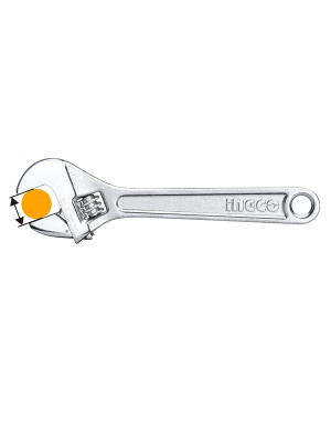 Ключ разводной 375мм INGCO HADW131152 Ключ разводной 375мм INGCO HADW131152