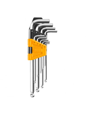 Набор ключей Torx INGCO 1.5-10 мм (6/36) Extra Long HHK12092 INDUSTRIAL Набор ключей Torx INGCO 1.5-10 мм (6/36) Extra Long HHK12092 INDUSTRIAL