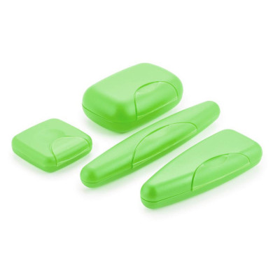 Дорожный пластиковый набор Voyage For woman киви Berossi