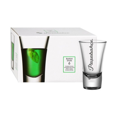 Набор стеклянный стопок 6 пр 50 мл Boston shots Pasabahce Набор стеклянный стопок 6 пр 50 мл Boston shots Pasabahce