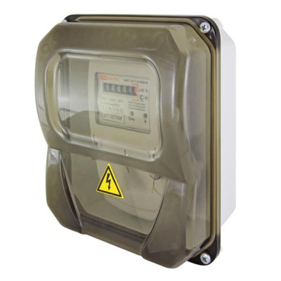 Щит учета ЩУ-1Н-1ф 226х197х90 мм пластиковый IP55 TDM Щит учета ЩУ-1Н-1ф 226х197х90 мм пластиковый IP55 TDM