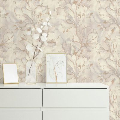 7300-02 Moonbloom (7301-02) обои вин. на флиз.осн. г.т. 1,06х10м (Евро Декор) 6