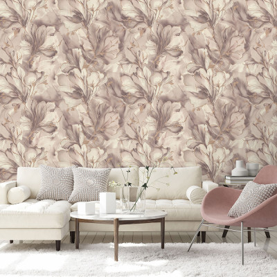 7300-12 Moonbloom (7301-12) обои вин. на флиз.осн. г.т. 1,06х10м (Евро Декор) 6