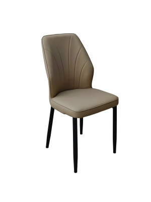 Стул металлический Baizheng BZ-103 87×44×45 см, искусственная кожа, бежевый, до 150 кг Стул металлический Baizheng BZ-103 87×44×45 см, искусственная кожа, бежевый, до 150 кг