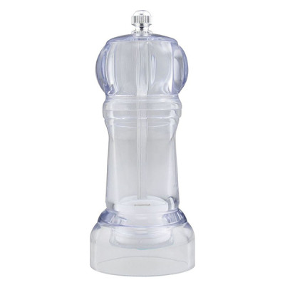 Мельница акрил,жернова из керамики для специй 5*14см, PICCANTE Mallony