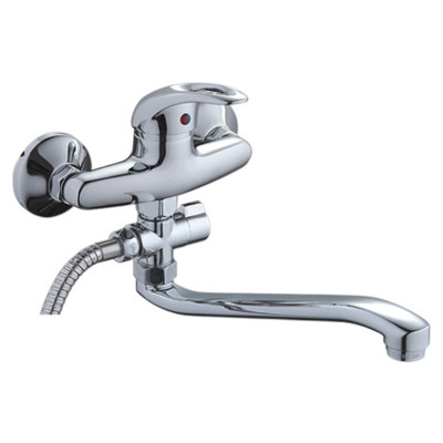 Смеситель для ванны однорыч. 40мм излив - 300мм дивертор на изливе Хром Ledeme L2102-B Смеситель для ванны однорыч. 40мм излив - 300мм дивертор на изливе Хром Ledeme L2102-B