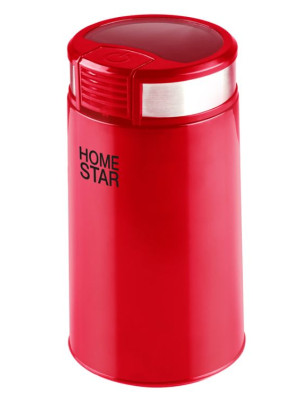 Кофемолка пластик 200 Вт 50 гр импульсная чаша нерж сталь красный HS-2035 HomeStar Кофемолка пластик 200 Вт 50 гр импульсная чаша нерж сталь красный HS-2035 HomeStar