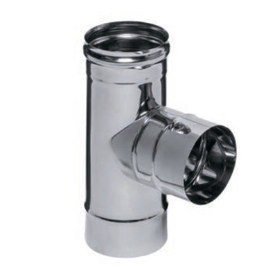 Тройник-К 90° (430/0,8мм) Ф115 FERRUM