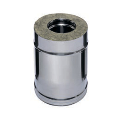 Труба-сэндвич  0,25м 430/0,8мм нерж + нерж Ф115/200 FERRUM