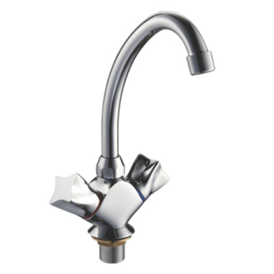 Смеситель Accoona для кухни махов. под гайку. крест (10) A84173