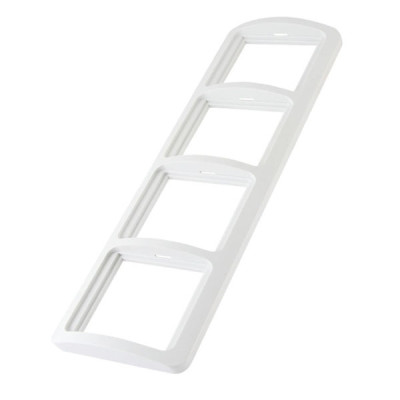 Рамка 4ая горизонтальная белая Валдай TDM Рамка 4ая горизонтальная белая Валдай TDM