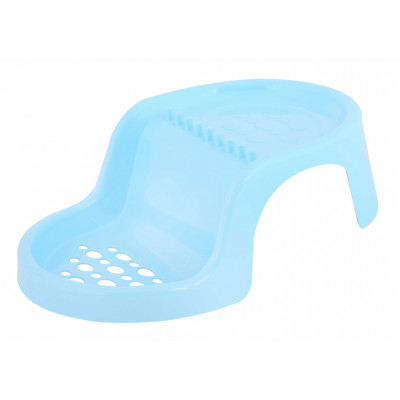 Мыльница пластиковая навесная 220*155*80 мм на ванну Стиль Альтернатива