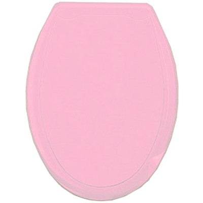 Сиденье для унитаза жесткое Делюкс розовый