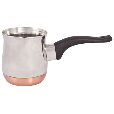 Кофеварка стальная 350 мл с медным дном бакелит ручка CW-350C Mallony