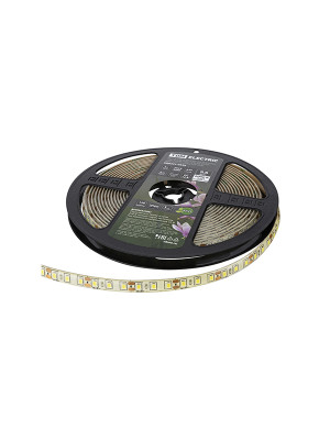 Лента светодиодная SMD2835-120 LED/м-IP65-12 В-9,6 Вт/м-6000 К (упак/5м) блистер TDM