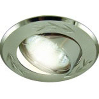 Светильник встраиваемый поворотный СВ 02-01 MR16 50Вт G5.3 матовый никель/никель TDM