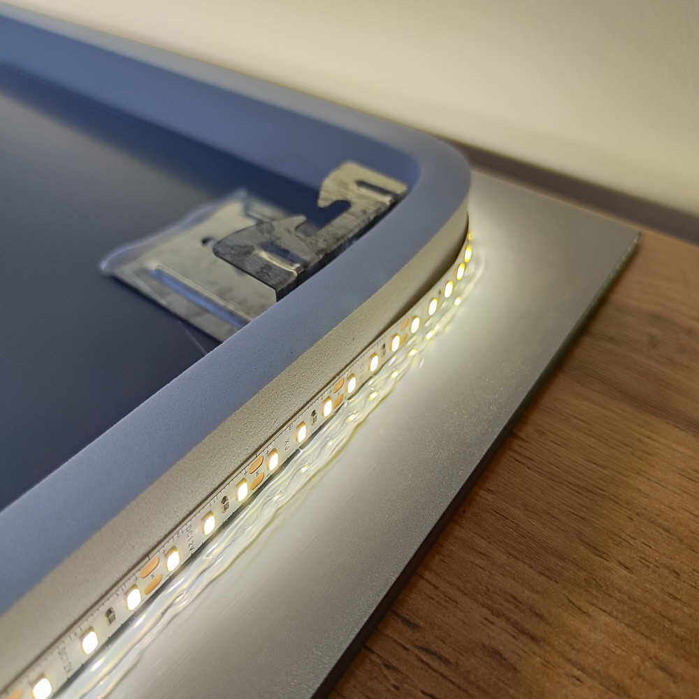 Зеркало для ванной 60*80 см LED подсветка антизапотевание прямоугольное KN-1064A60/80 KNOIS