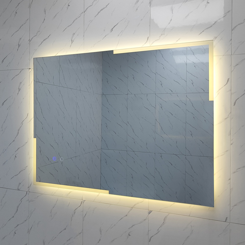 Зеркало для ванной 60*80 см LED подсветка антизапотевание прямоугольное KN-1064A60/80 KNOIS
