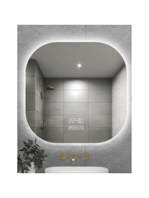 Зеркало для ванной 60*60 см LED подсветка антизапотевание CU-D055A Baizheng