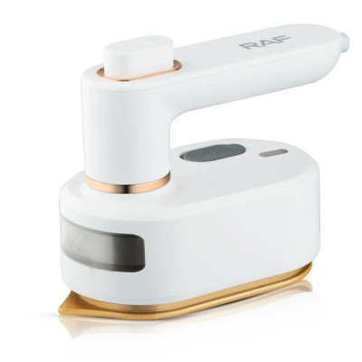 Утюг 38 Вт дорожный антипригар покрытие вращение на 180 градусов белый Raf