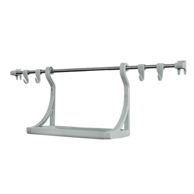 Набор пластиковый 60*12,3*21,2 см рейлинг с полкой серая мистерия Prestige Berossi